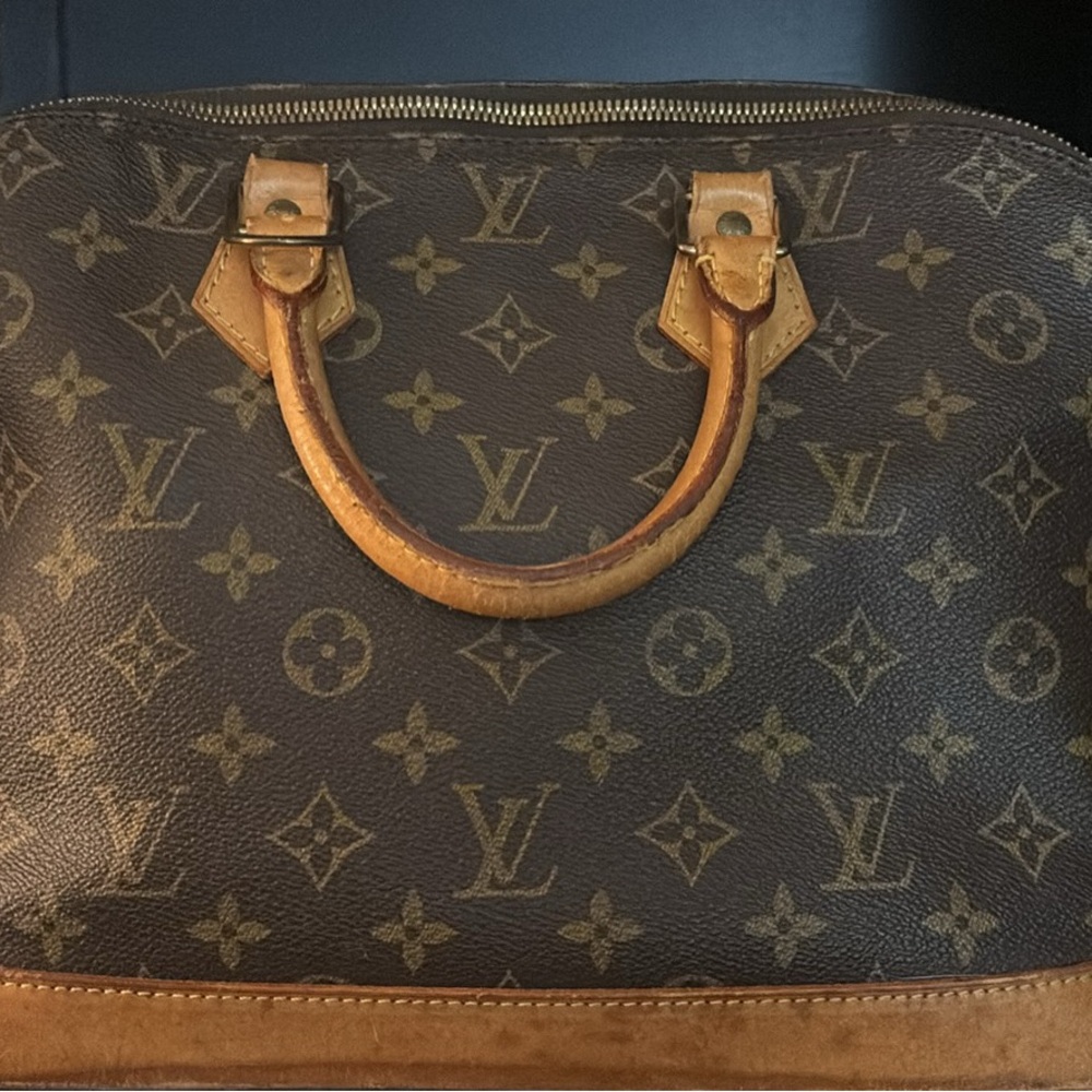 Louis Vuitton Brown Monogram Satchel